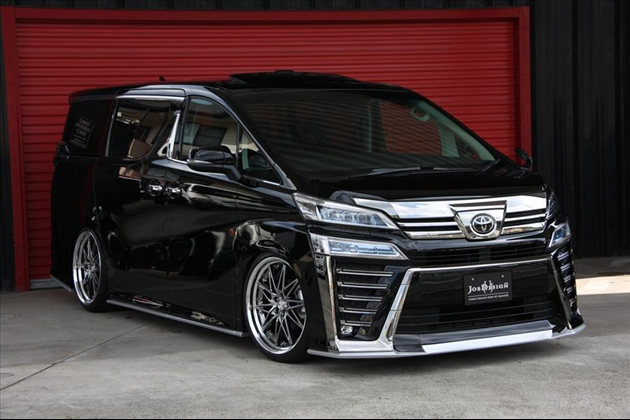 30 ヴェルファイア JOBDESIGN GUNs STYLE フロントリップスポイラー