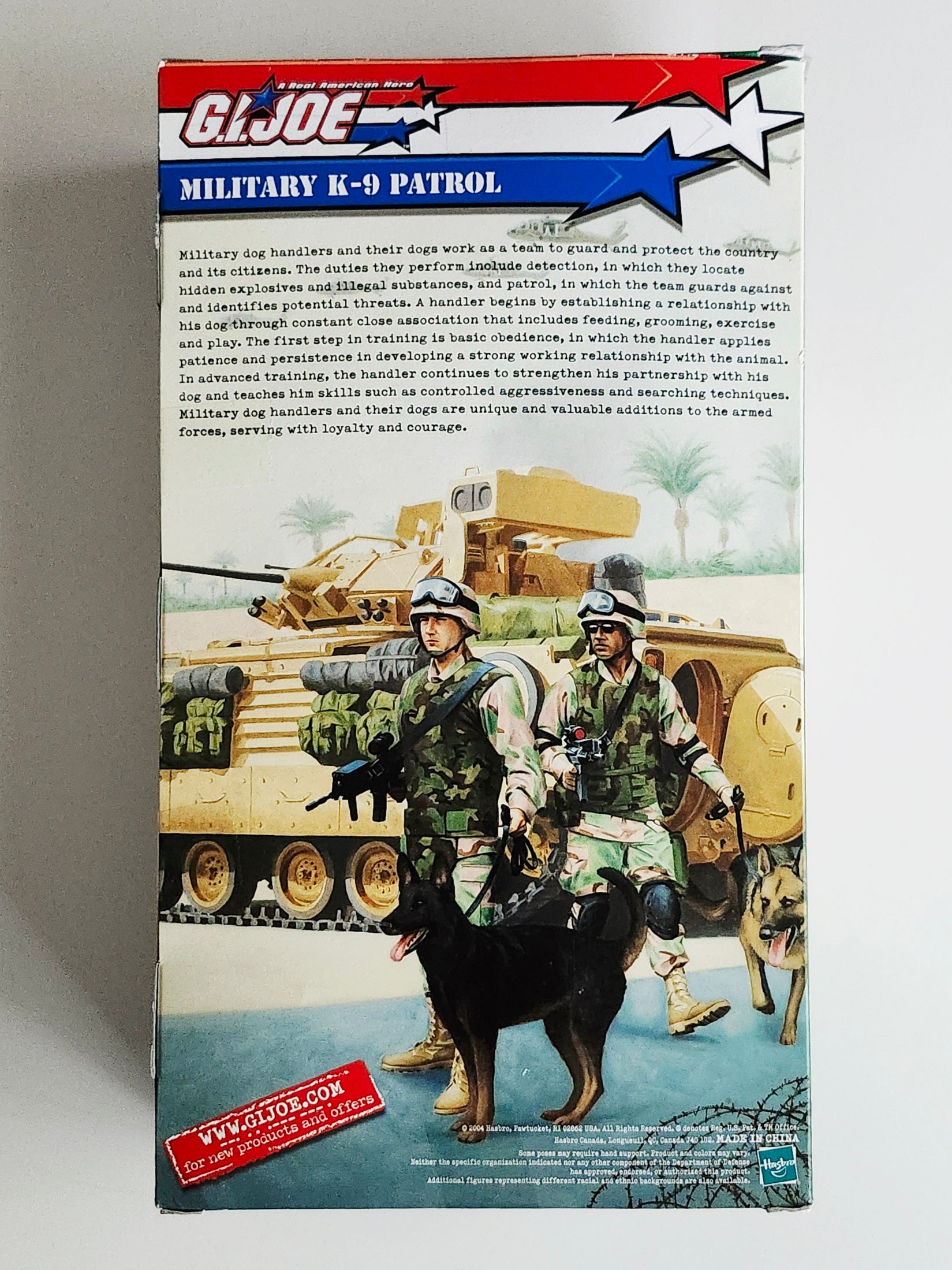 G.I. Joe Military K-9 Patrol 12-Inch Action Figure – Action