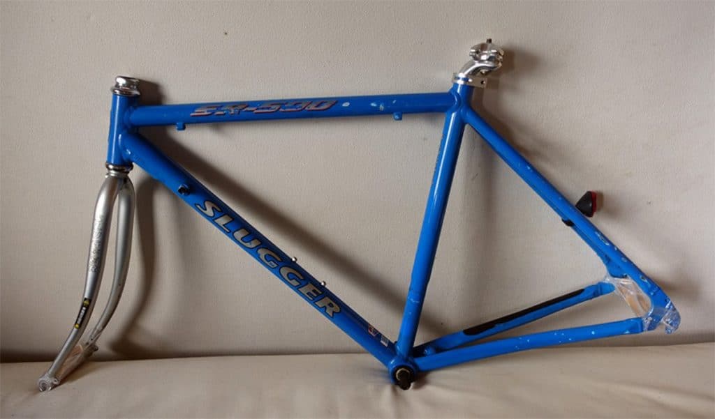 自転車DIY】Bridgestone（ブリジストン）のアルミロード「Slugger」を