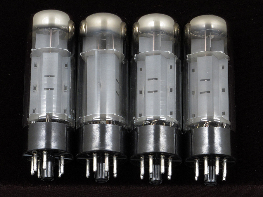 ムラード Mullard EL34 (4本) 真空管 英国製 元箱付 @18123 / 中古