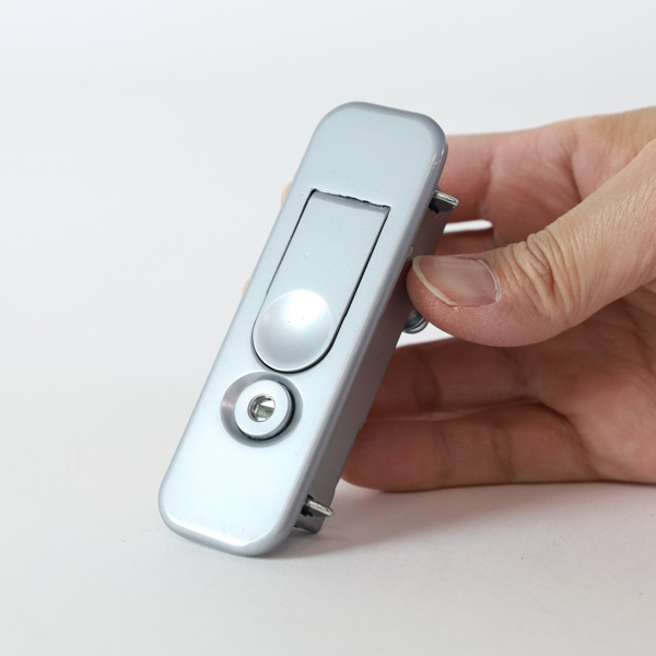 ワンタッチ平面ハンドル MKS-05K 鍵付 メーター点検口用 451-250 杉田