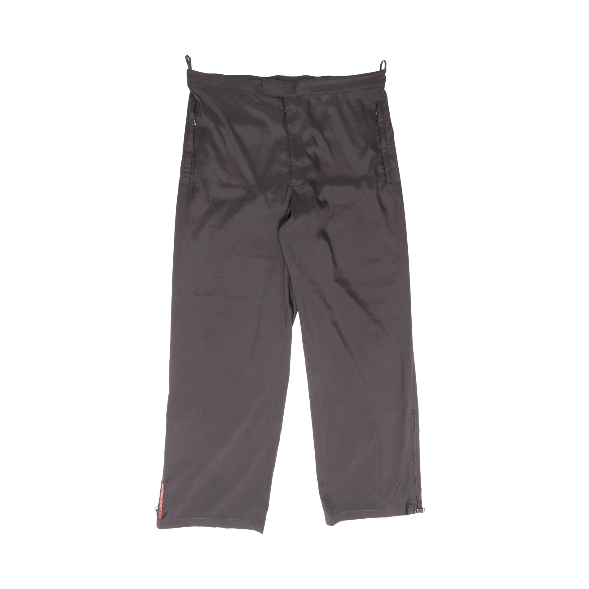 Prada Sport 2000s Nylon Red Tab Pants - Ākaibu Store
