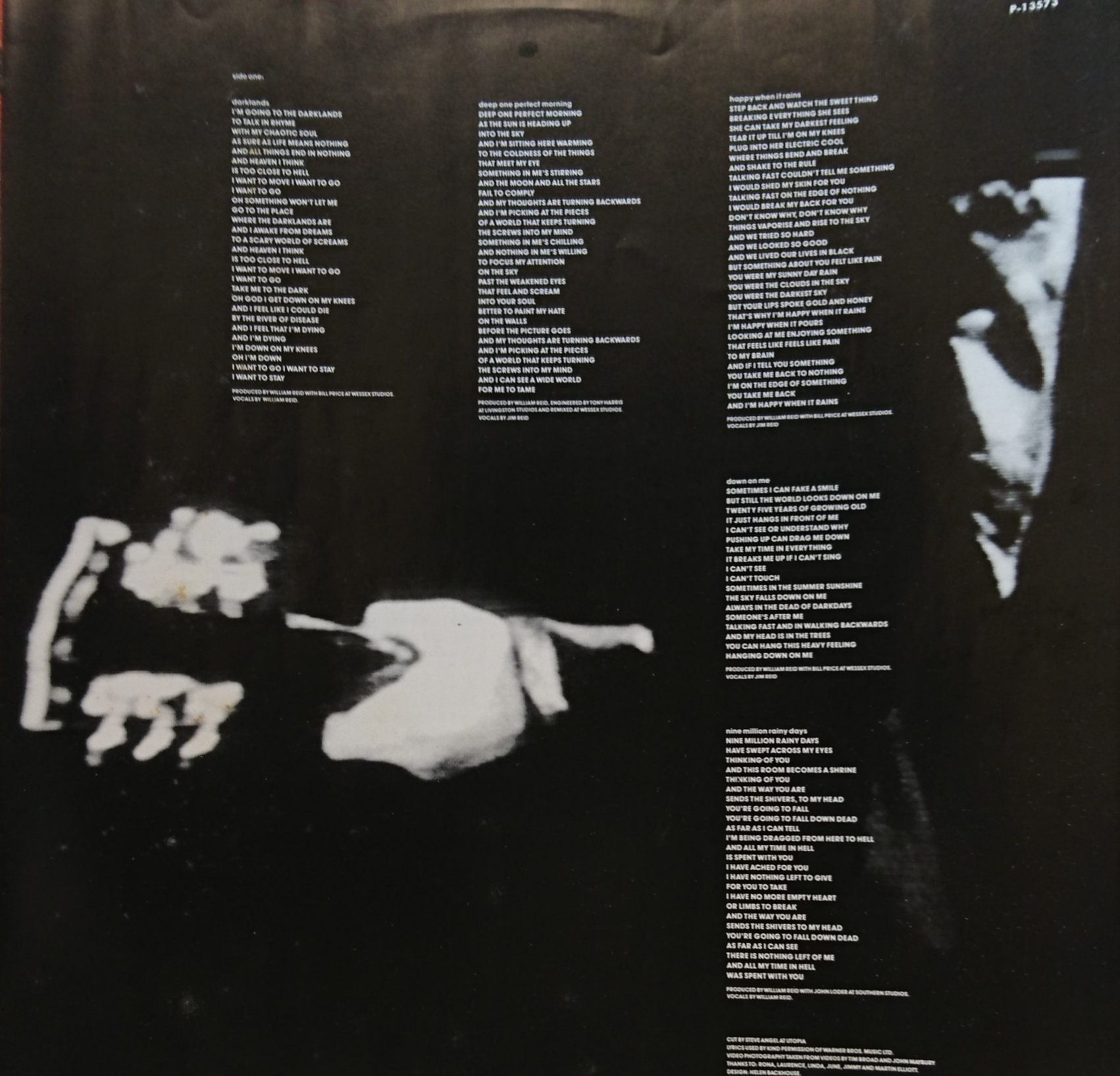 The Jesus And Mary Chain / Darklands （ジーザス・アンド・メリー