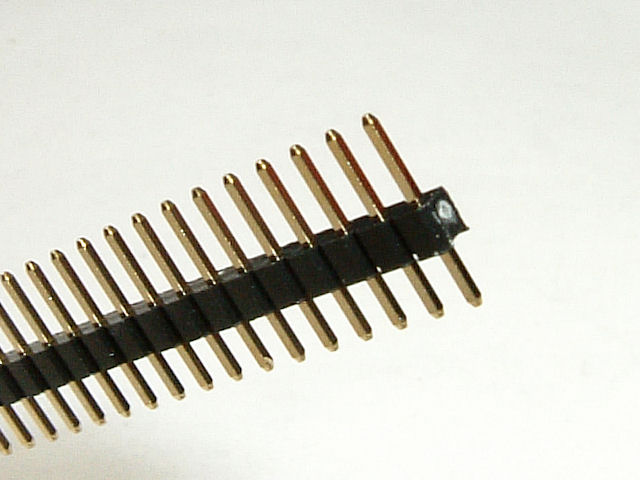 2mmピッチピンヘッダー 1×40 (40P): ケーブル・コネクター 秋月電子