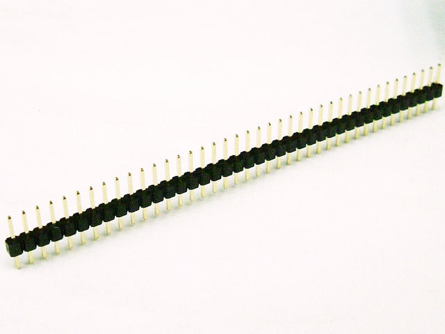 2mmピッチピンヘッダー 1×40 (40P): ケーブル・コネクター 秋月電子