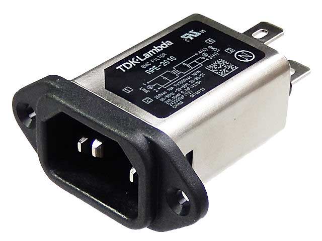 インレット・ノイズフィルター 250V10A RPE-2010: 受動部品 秋月電子