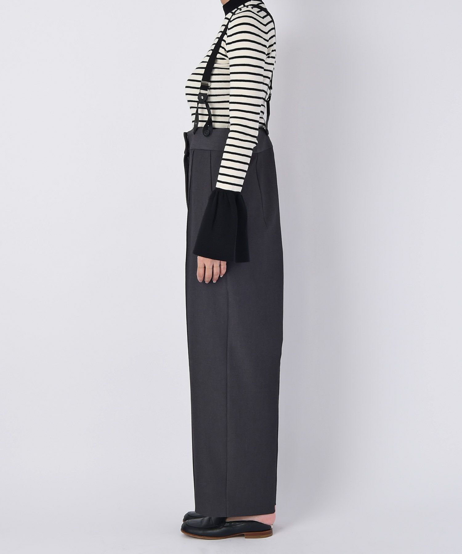 ストラップワイドパンツ | AKTE