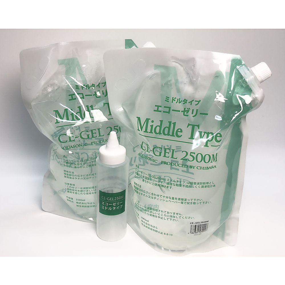取扱を終了した商品です］63-4062-61 エコーゼリー 2.5L×4袋入 ミドル
