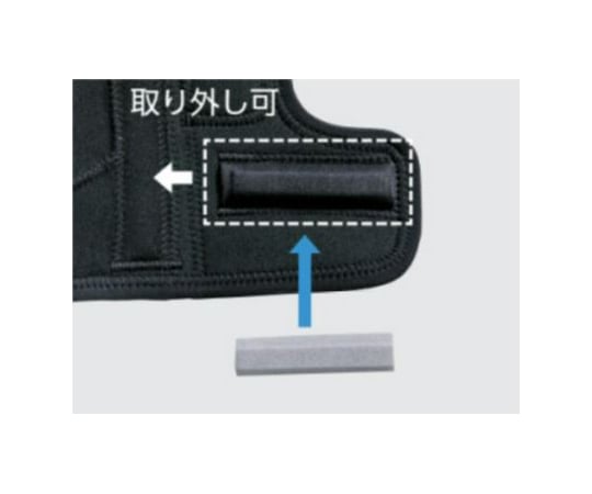 65-2336-03 膝関節用サポーター/膝サポーター エクスエイド ニー