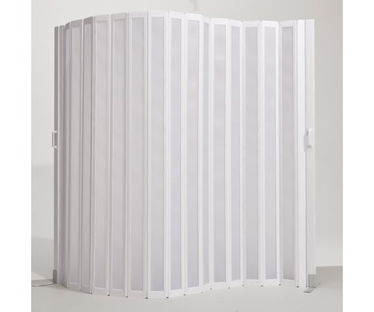 フレキシブルパネルパーティション マグネット付き ホワイトウッド 半