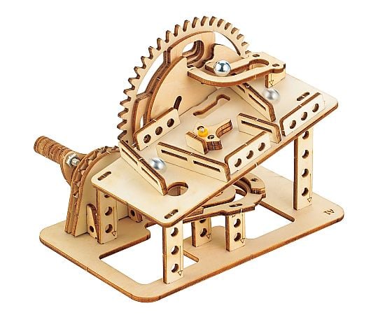 68-5386-07 木製ピンボール式コースタークラフトキット 58446 【AXEL