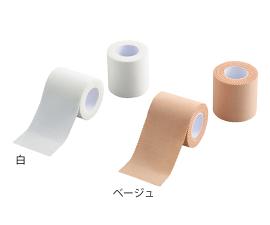 7-3612-01 プロシェアテーピングテープ(非伸縮固定テープ) 白 6巻入