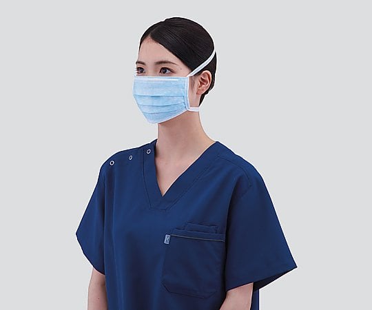 8-3132-01 サージカルマスク(3層タイプ) 50枚入 MM-71 【AXEL】 アズワン