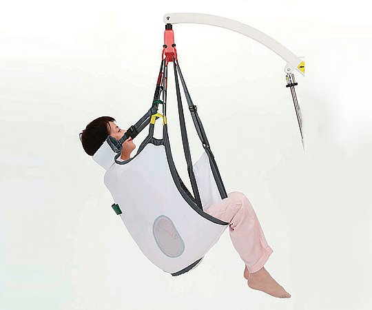 8-4079-13 床走行式リフト（つるべー） スリングシート（フル中