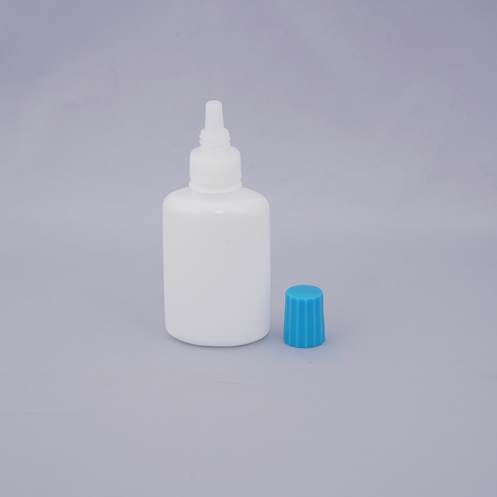 8-8763-02 点鼻容器（未滅菌） 30mL 乳白 だ円30 1袋（100本入