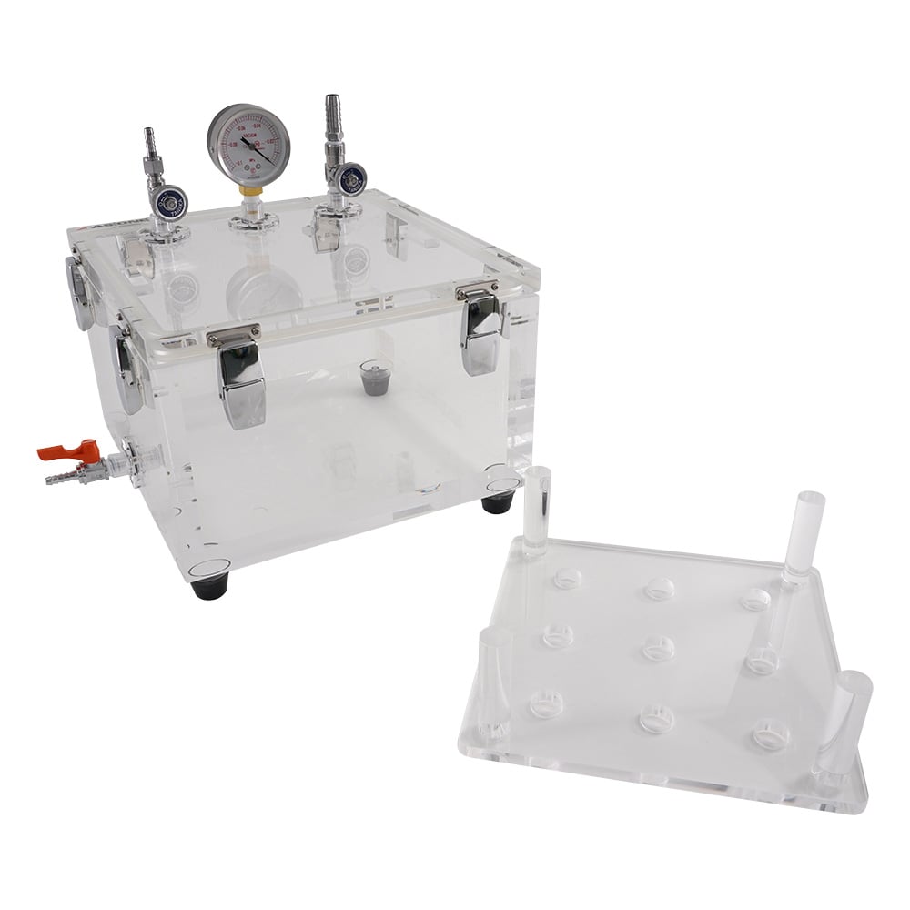 リークテスト用真空デシケーター 300×300×220 VRT - as kitchen（アズ