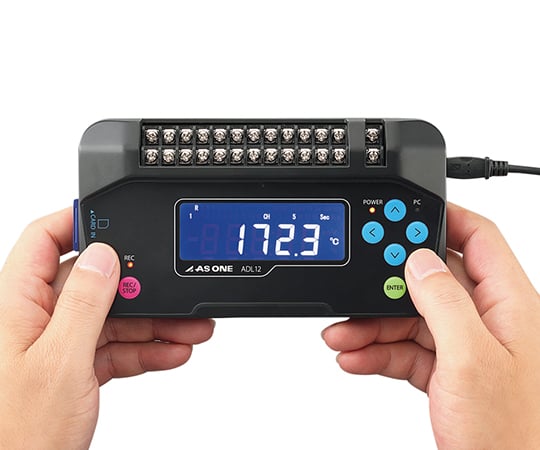 取扱を終了した商品です］3-6823-01 12CHデータロガー本体 温度・電圧