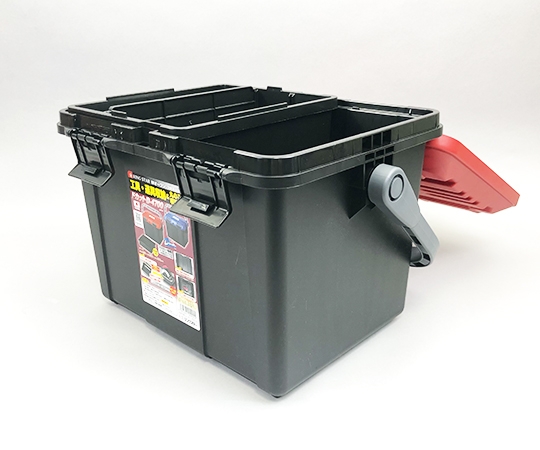 3-9330-02 工具箱（ドカット） レッド/ブラック D-4700-R 【AXEL