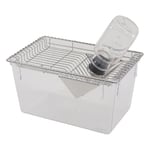 1-3352-01 マウス飼育ケージ 136×208×115mm SN-798 【AXEL】 アズワン