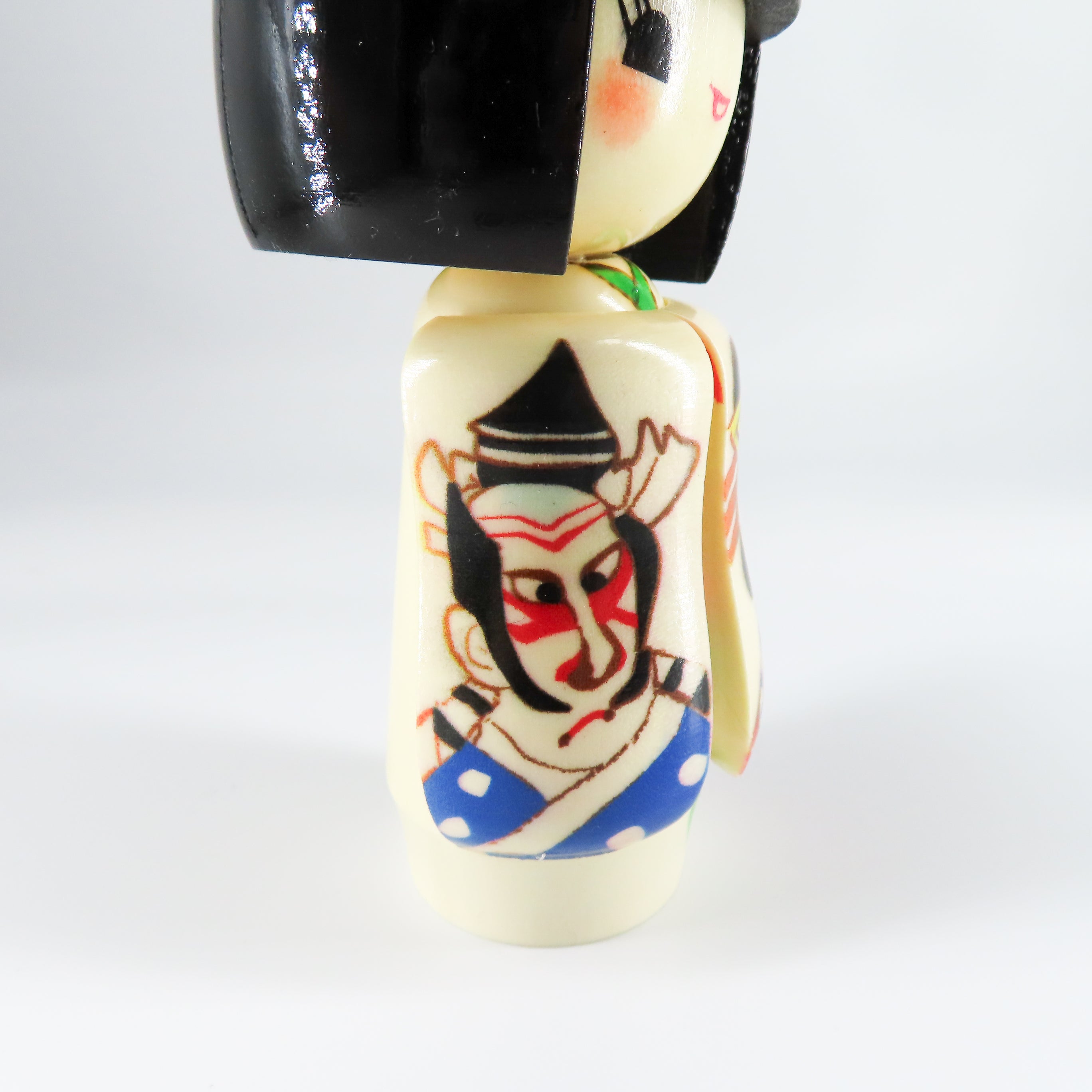 歌舞伎絵こけし 山岸政好作 kabuki kokeshi