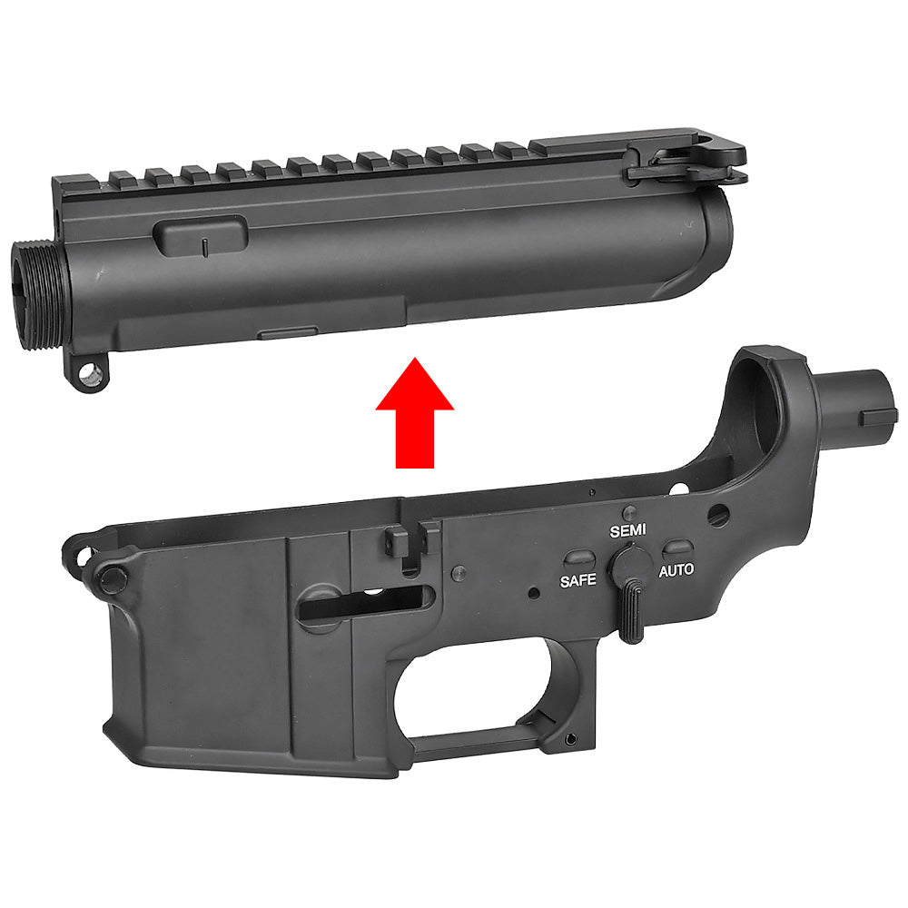 E&C 製 】 電動ガン M4シリーズ 対応 無刻印タイプ M4 アルミ フレーム