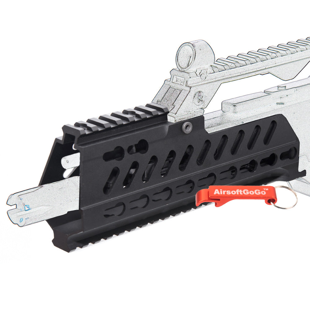 CNC アルミ KEYMODハンドガード マルイ・JING GONG G36C系対応AGG