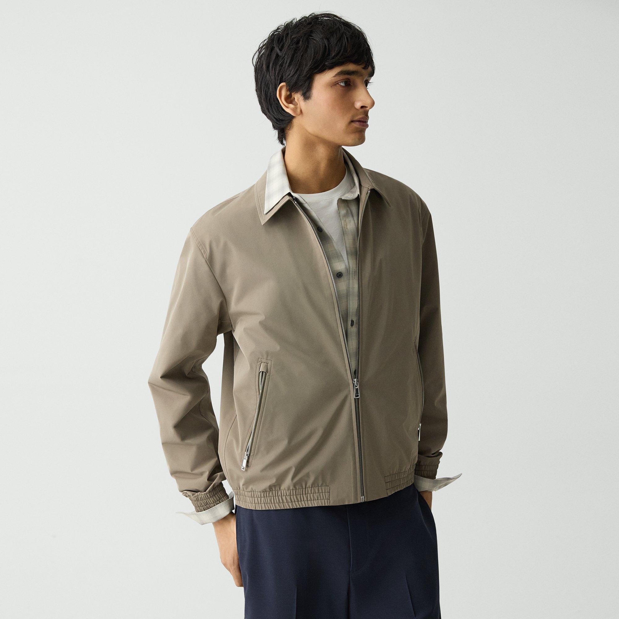 Foundation Twill Blouson Zip Jacket | Theory