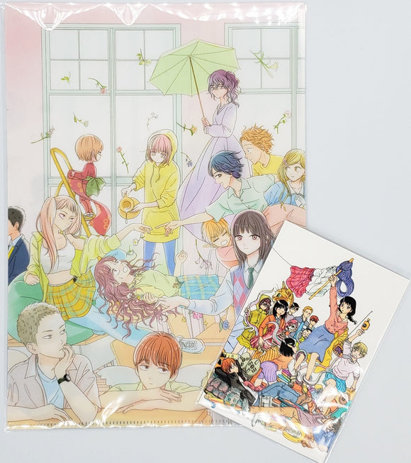 衿沢世衣子『うちのクラスの女子がヤバい クリアファイル 1年生』+