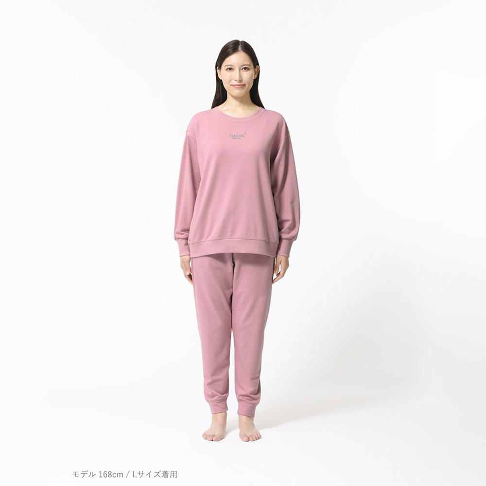 リカバリーウェア BAKUNE スウェット 上下 ピンク (Women's_M