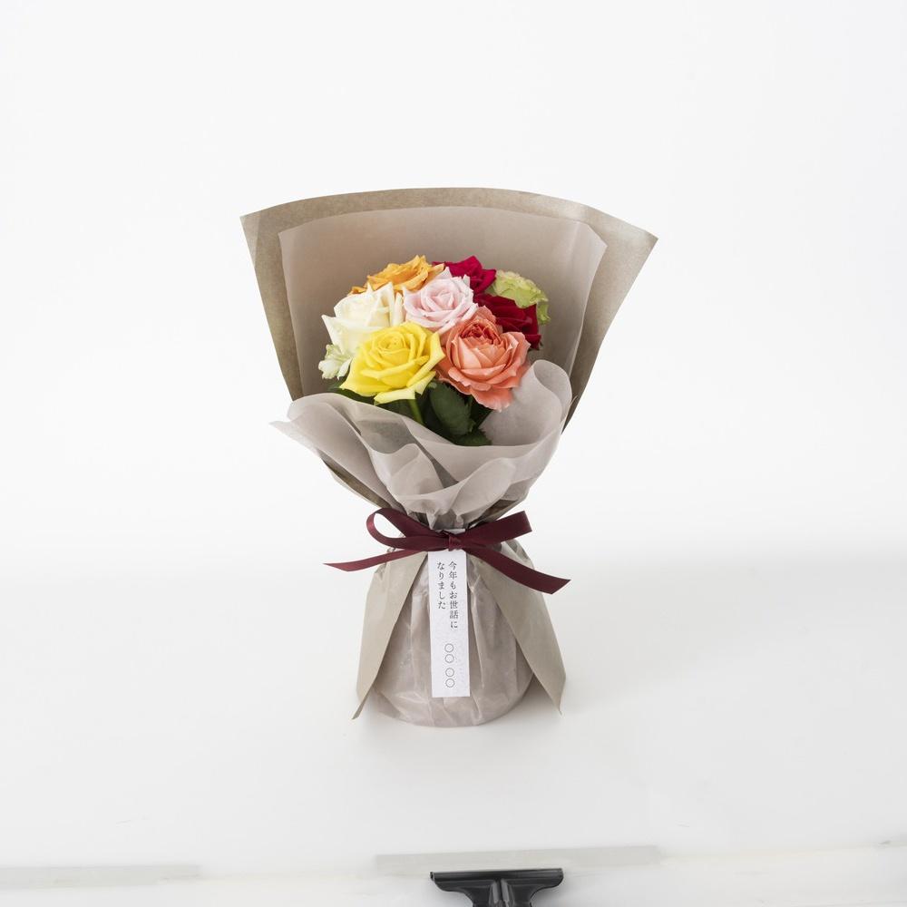 ホシファーム 届いた姿でそのまま飾れるスタンディング薔薇ブーケ