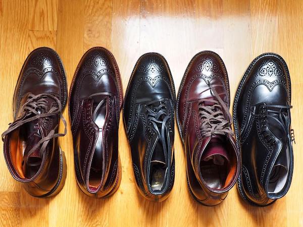 オールデン】紳士の履き物 ウィングチップブーツの魅力 - オールデンの