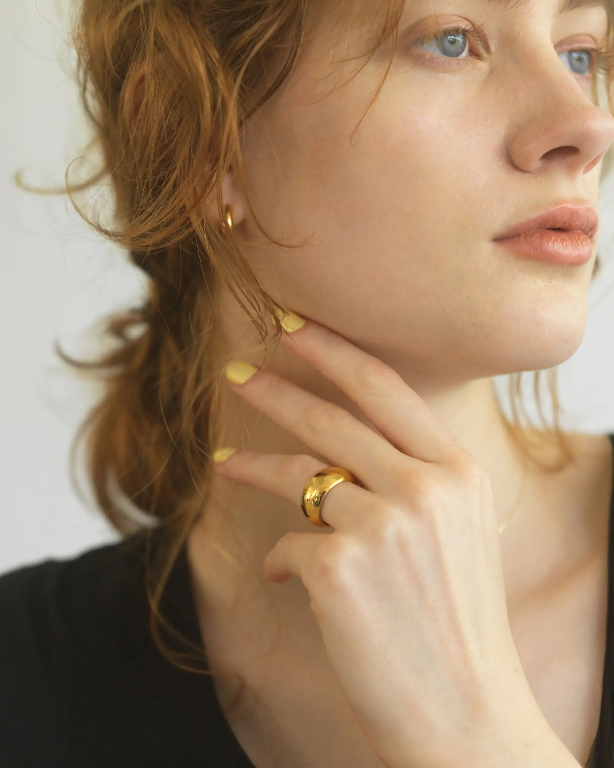 ヒンジドフープピアス S l シルバーアクセサリーブランド Aletta