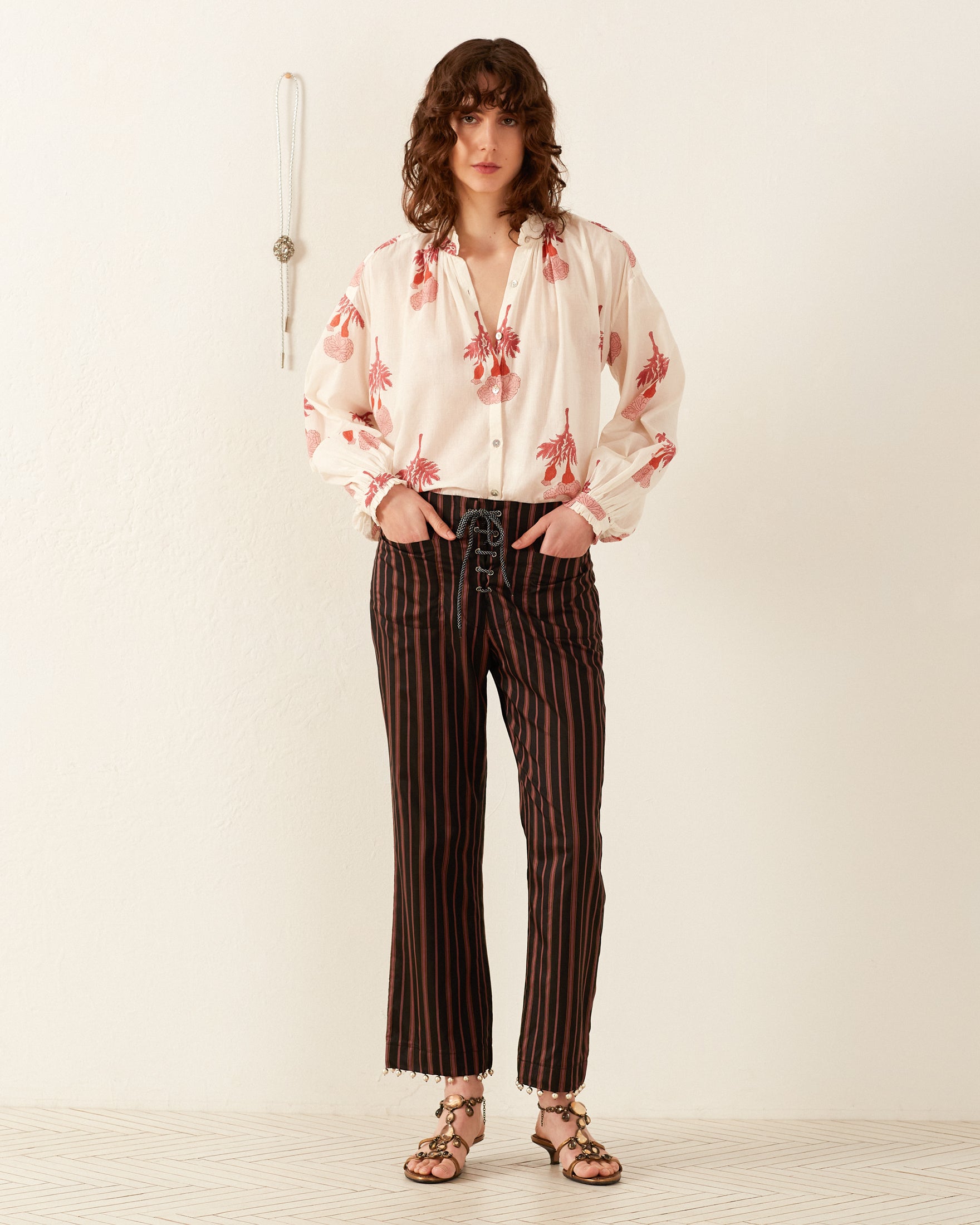 Poet Tea Rose Blouse