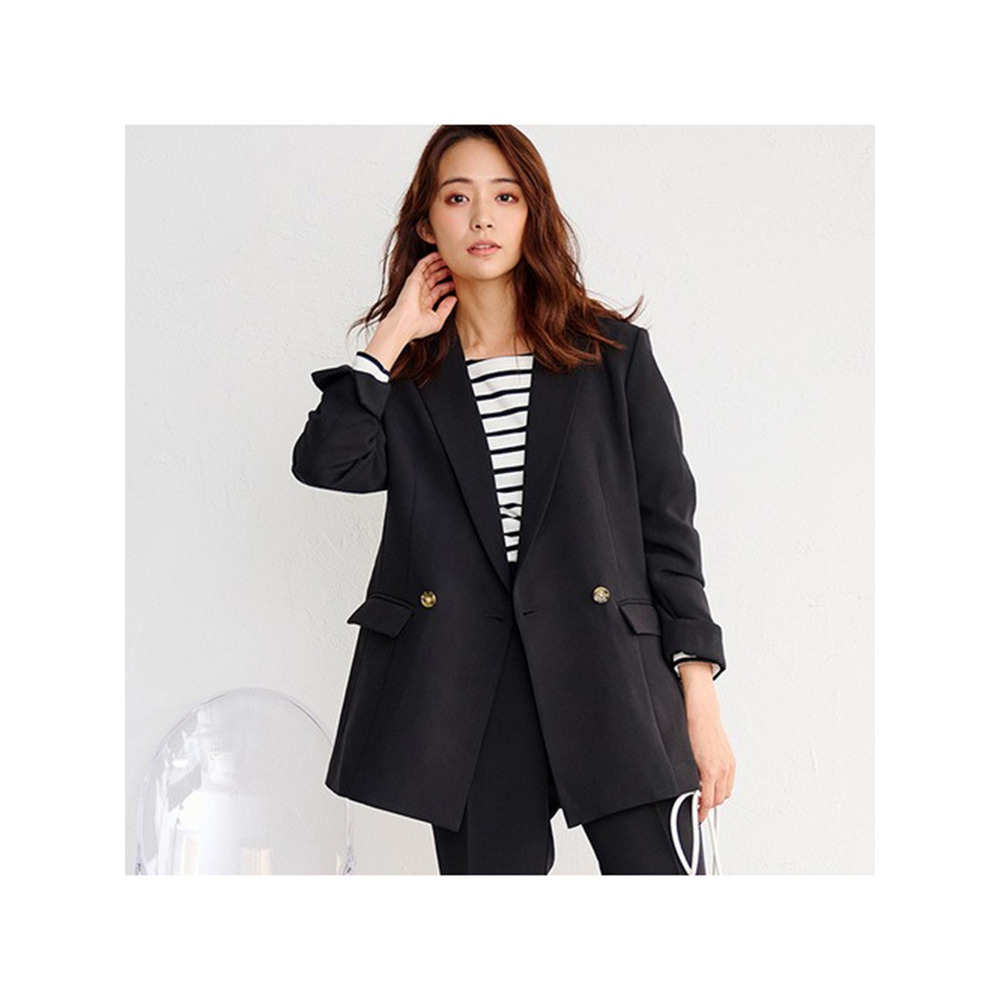 ダブルテーラードジャケット 大きいサイズ レディース 717005