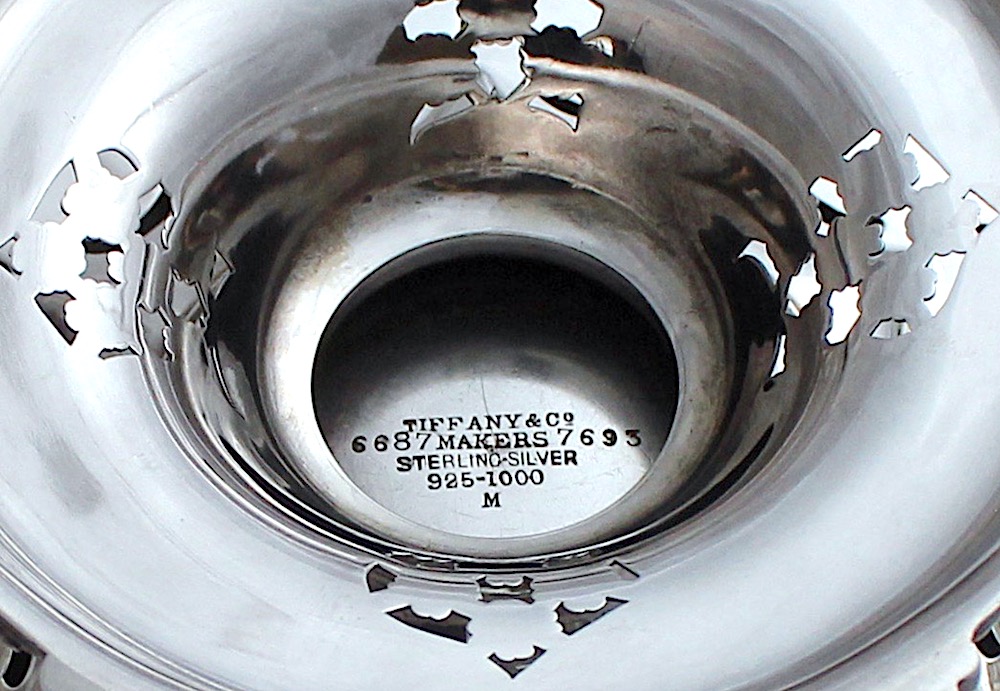 Sold：ティファニー純銀コンポート(Tazza) | アリスアンティークス