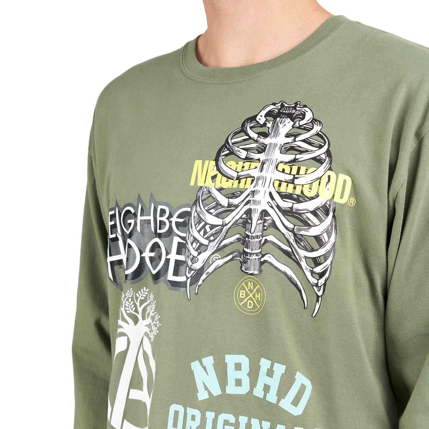 Neighborhood TEE LS-17 (Oliv) 242PCNH-LT17 - Allike Store