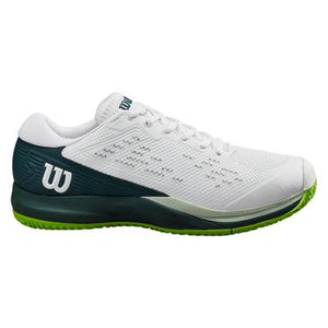 Wilson Men's Rush Pro Ace - White/Ponderosa Green – All About Tennis