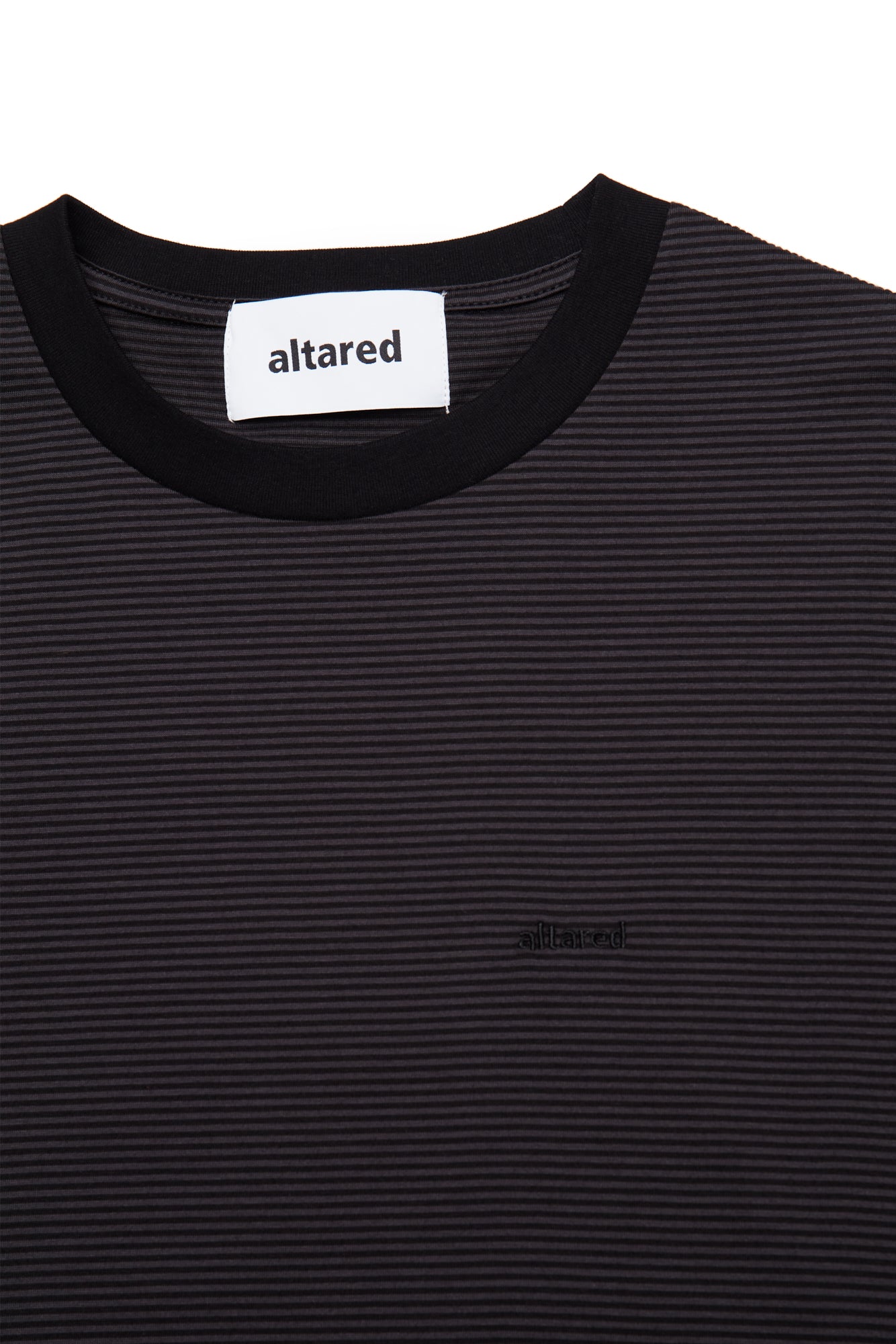 Border Basic Tee [D.GRAY×BLACK] – altared