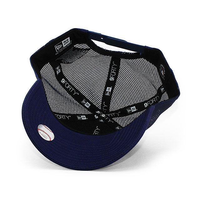 ニューエラ メッシュキャップ 9FORTY タンパベイ レイズ MLB TRUCKER