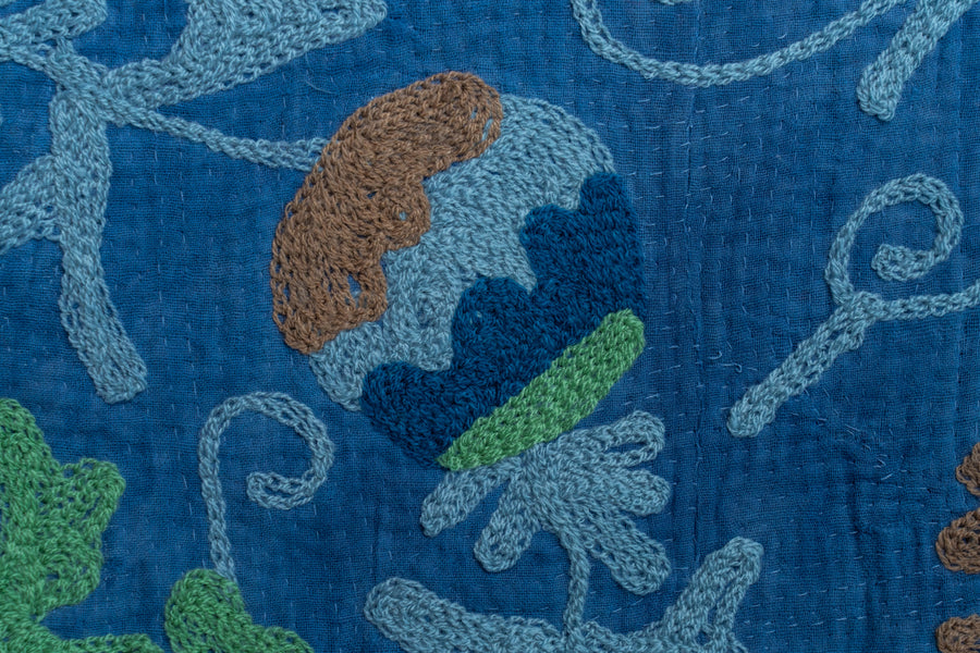 美品 スザニキルト カンタキルト 商品詳細サイズ: 約150cm × 約188cm