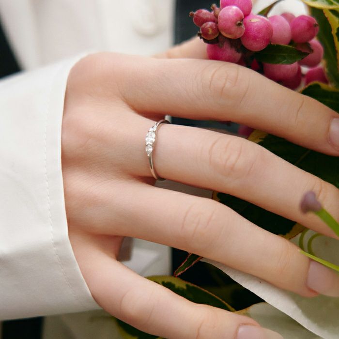 atelier rouge ホワイト×ゴールド リング 彩帯 2026年最新】アトリエ