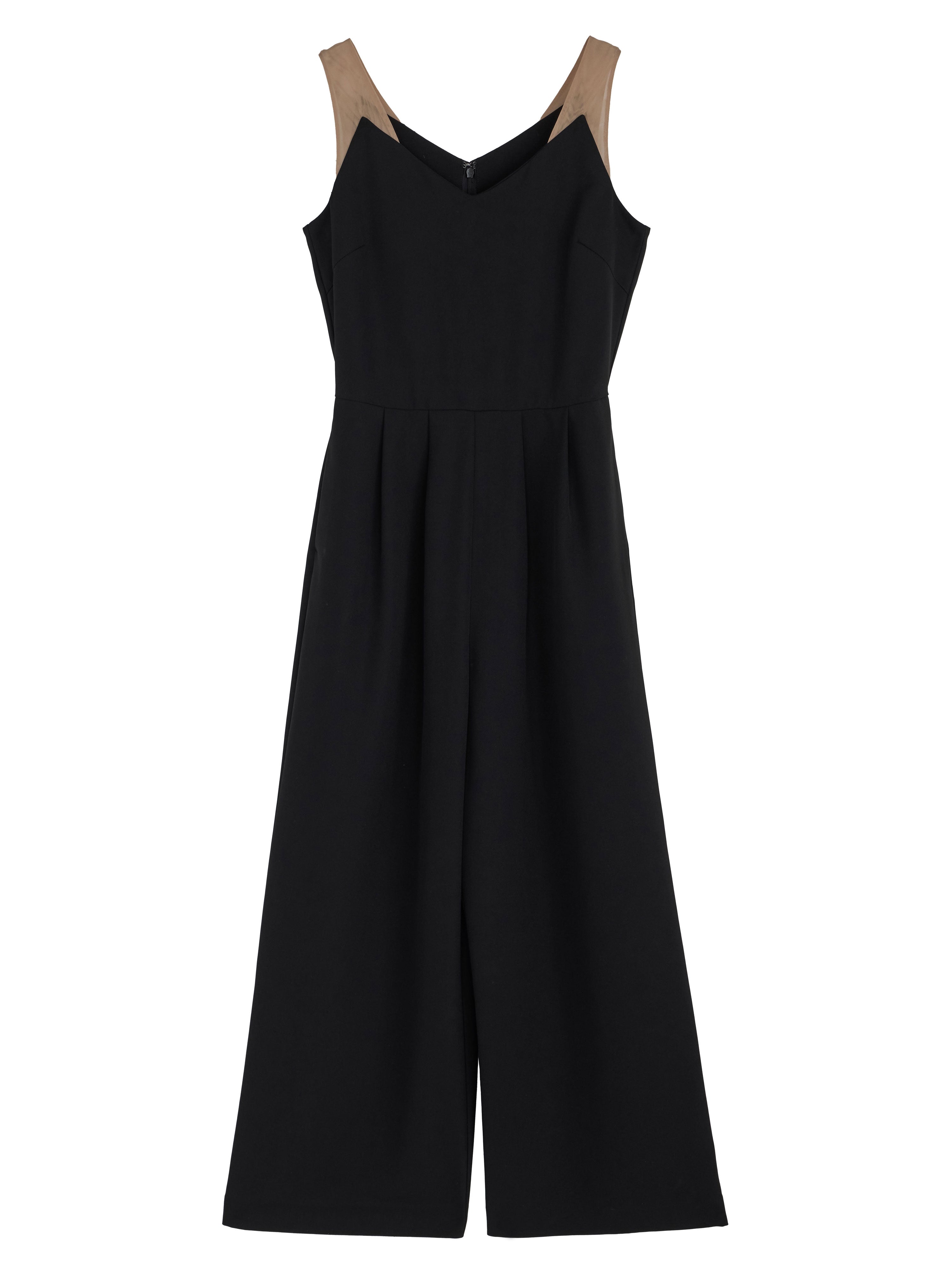 2WAY BIJOU RUFFLE TOP SET ROMPERS