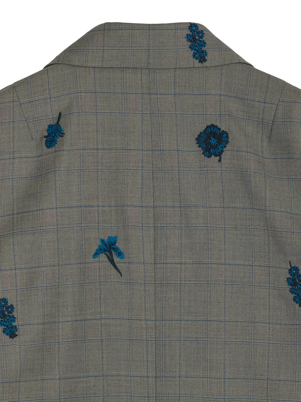 CHECK FLOWER PAPA JACKET