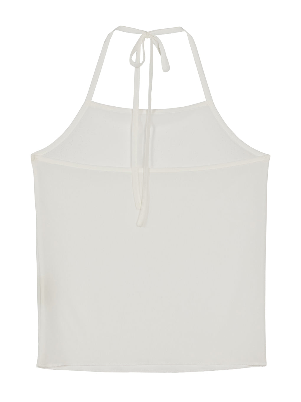 HALTER NECK LONG SLEEVE SET TOP