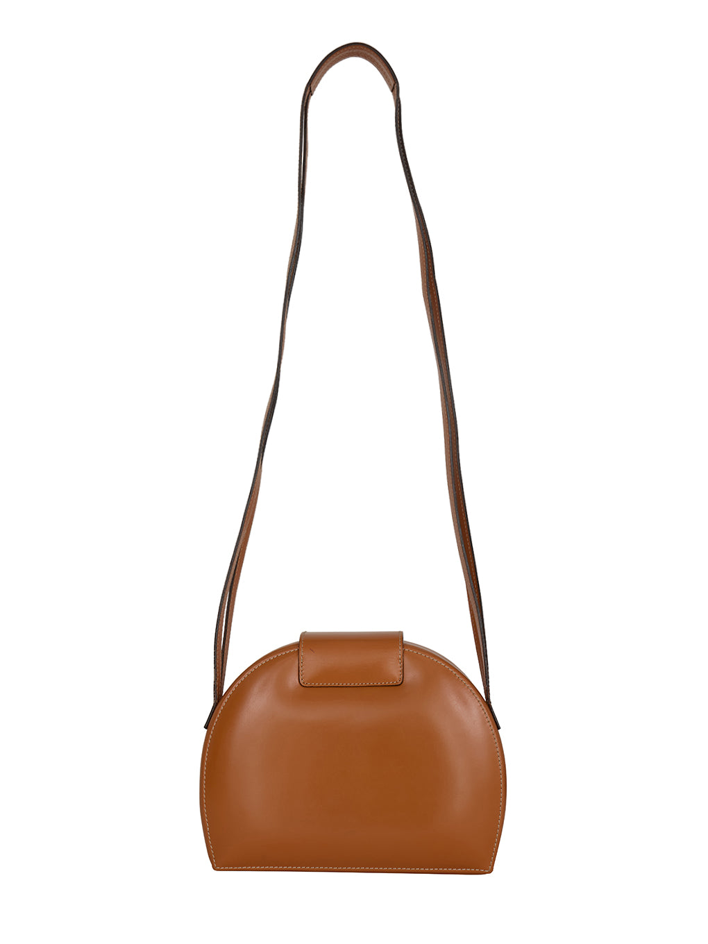 LOEWE ロゴ刻印カーフレザーショルダーバッグ