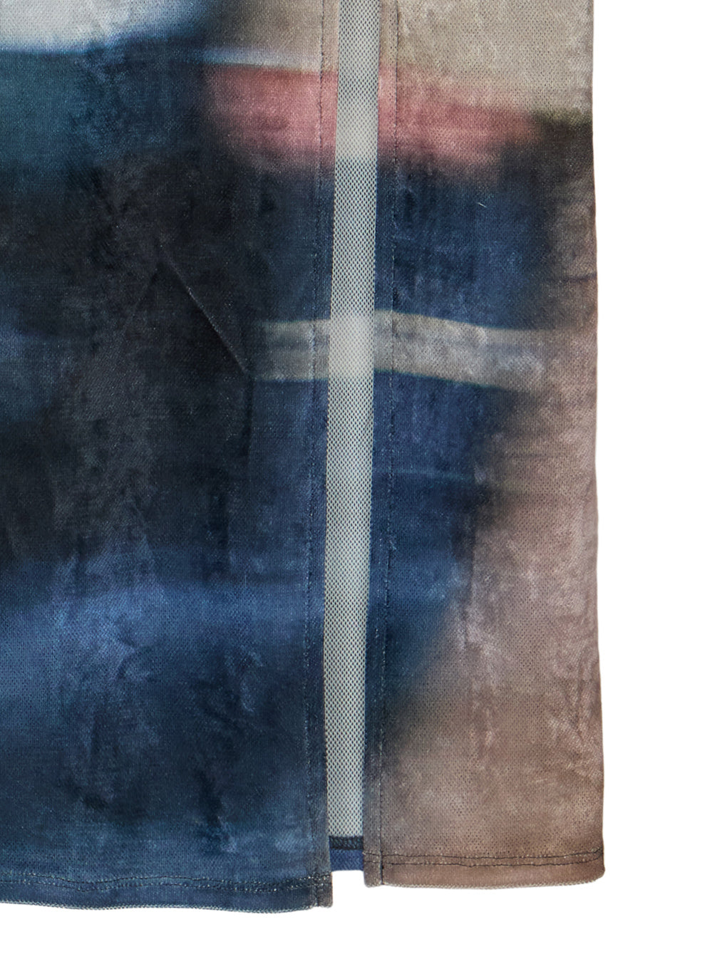 UND LANDSCAPE PRINT LONG TOP