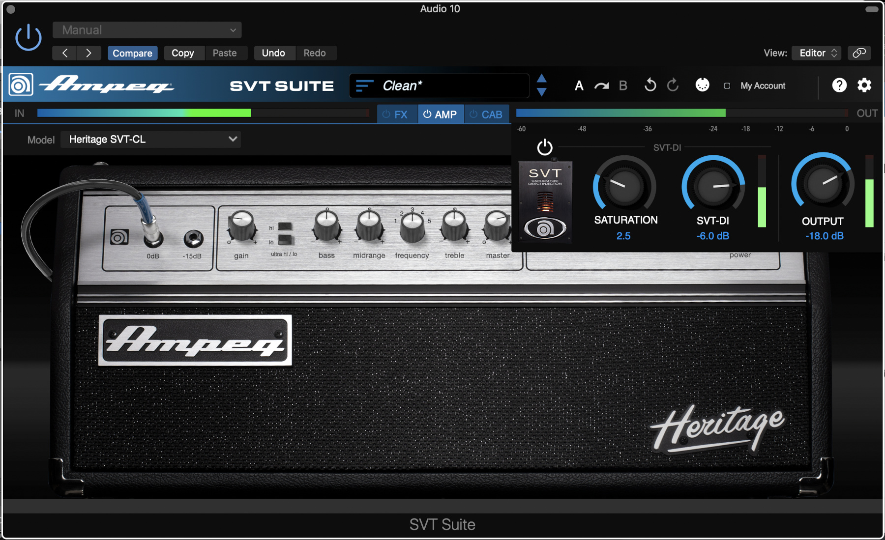 SVT® SuiteプラグインがAmpegオンライン・ストアで発売 - ニュース