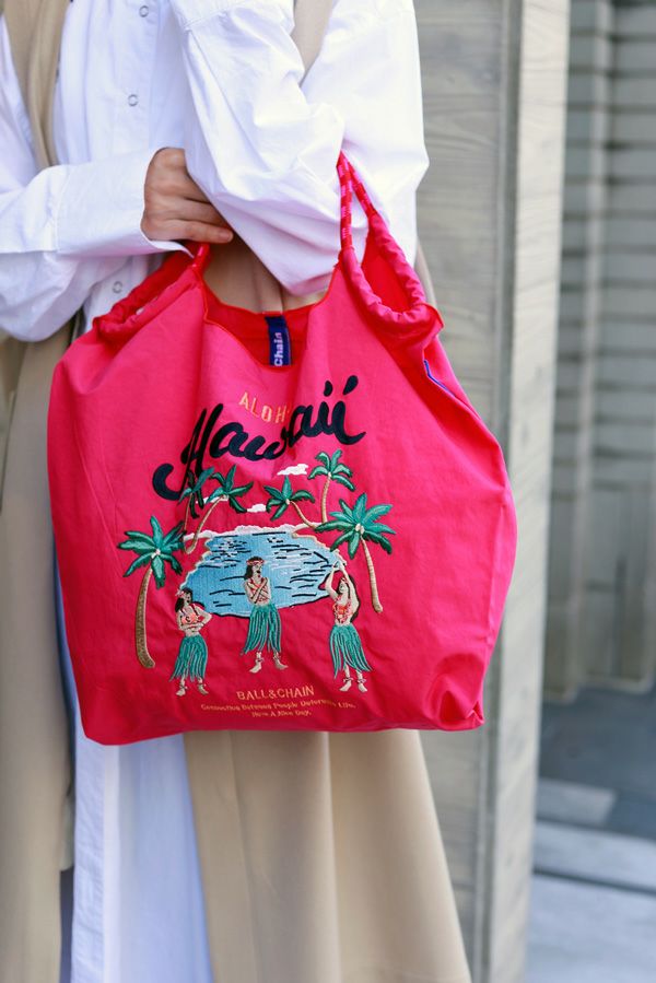 Ball&Chain】ボールアンドチェーン エコバッグ HAWAII (M