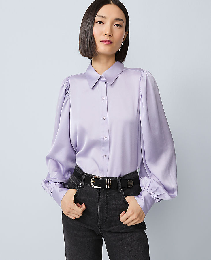 Women's Balloon Sleeve Tops | Ann Taylor