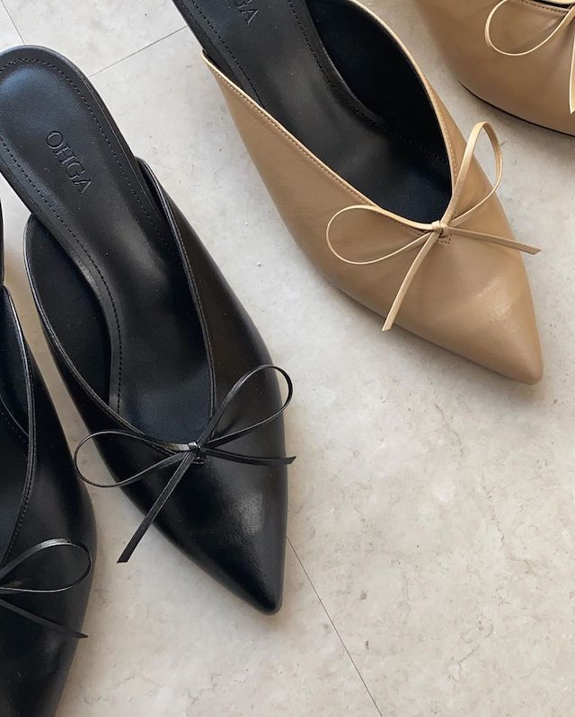 一足で叶う♡ 春の軽やかコーデの強い味方「OHGA」の新作ミュール